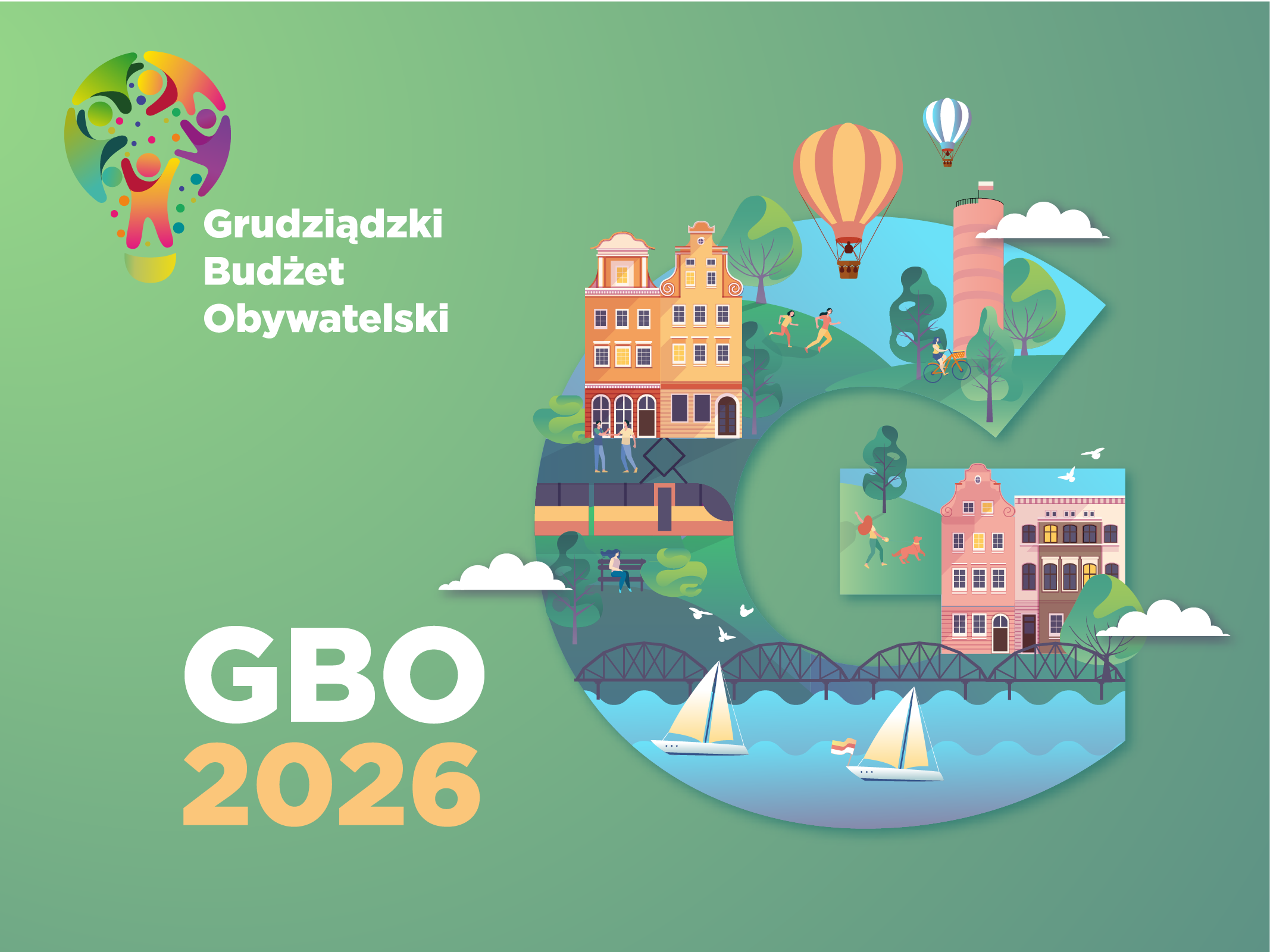 Grafika przedstawia logotyp GBO 2026.