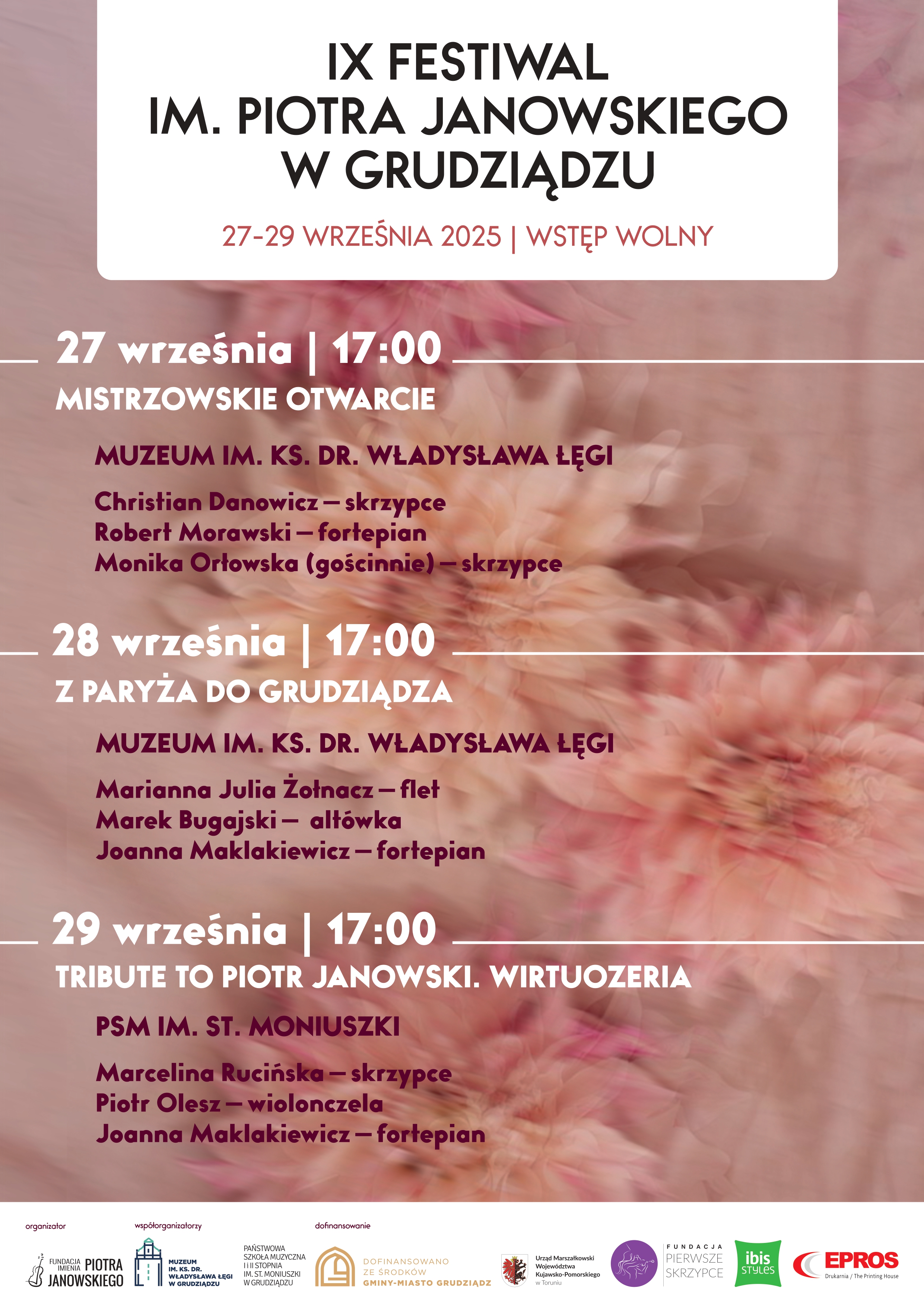 Plakat wydarzenia.
