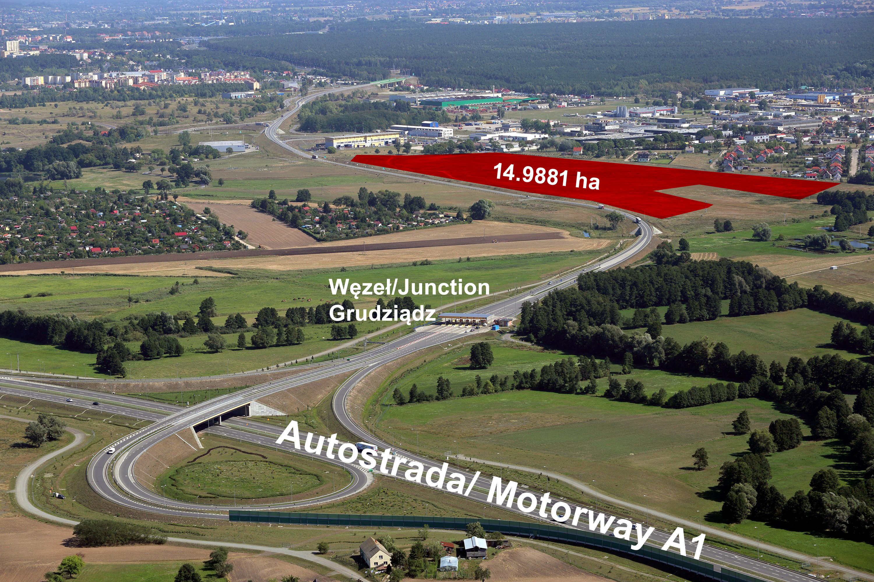 Grudziądz, strefa ekonomiczna, inwestycyjne, przemysłowe, składowe, autostrada