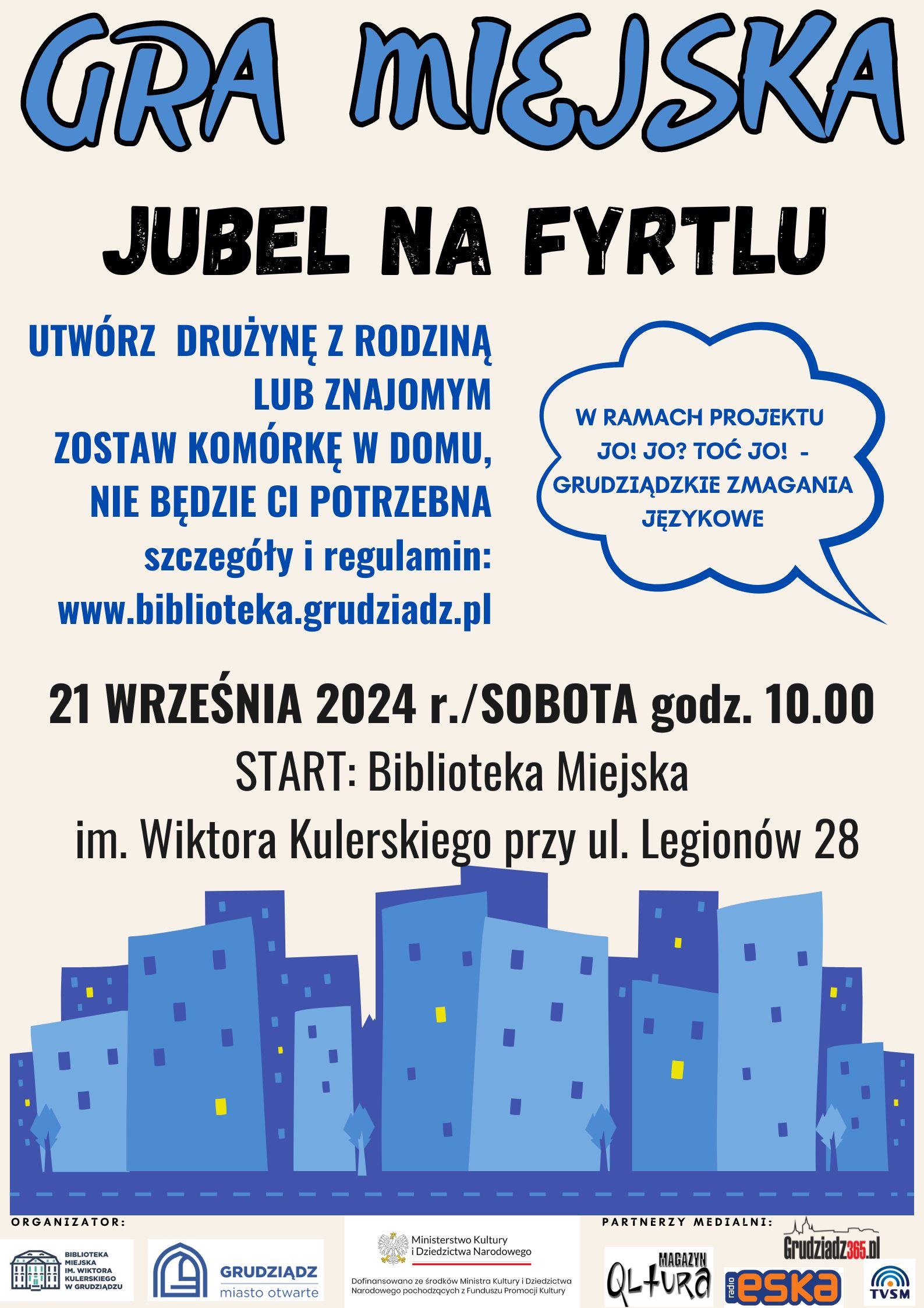 Grafika przedstawia plakat wydarzenia.