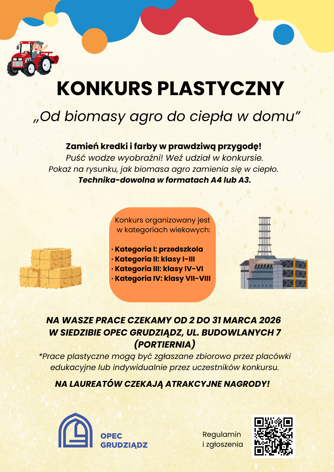 Grafika przedstawia plakat konkursu.