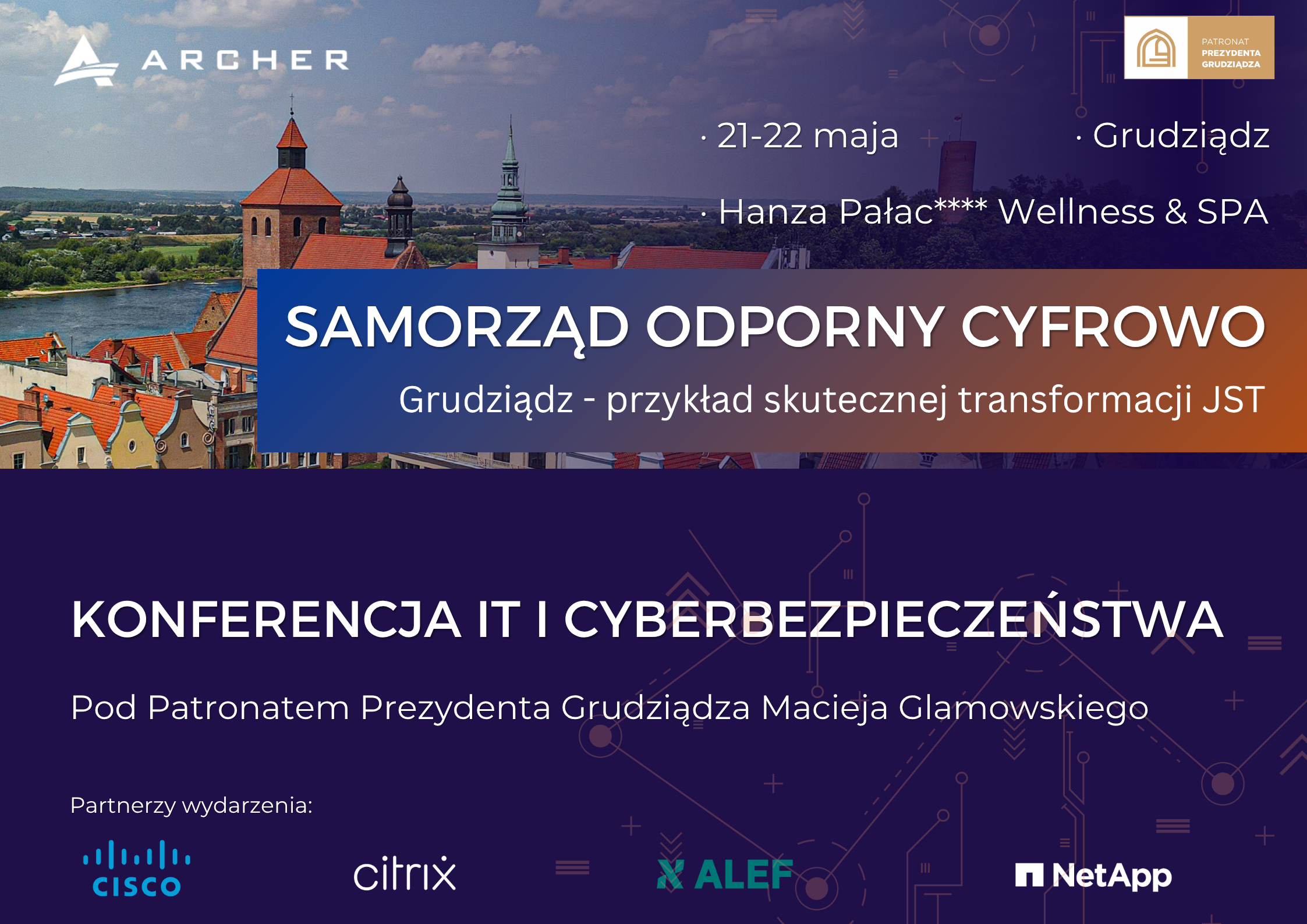 Grafika przedstawia plakat wydarzenia.