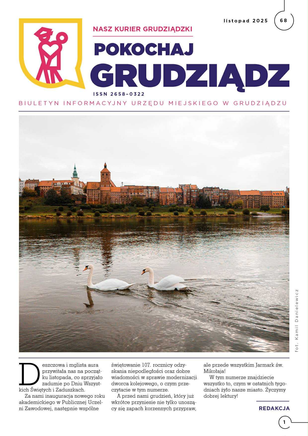 Grafika przedstawia okładkę Lokalnego biuletynu samorządowego pn. 