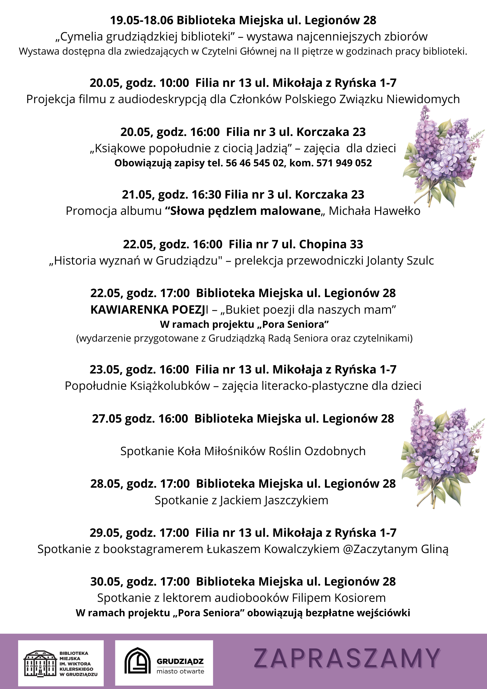 Grafika przedstawia plakat wydarzenia.