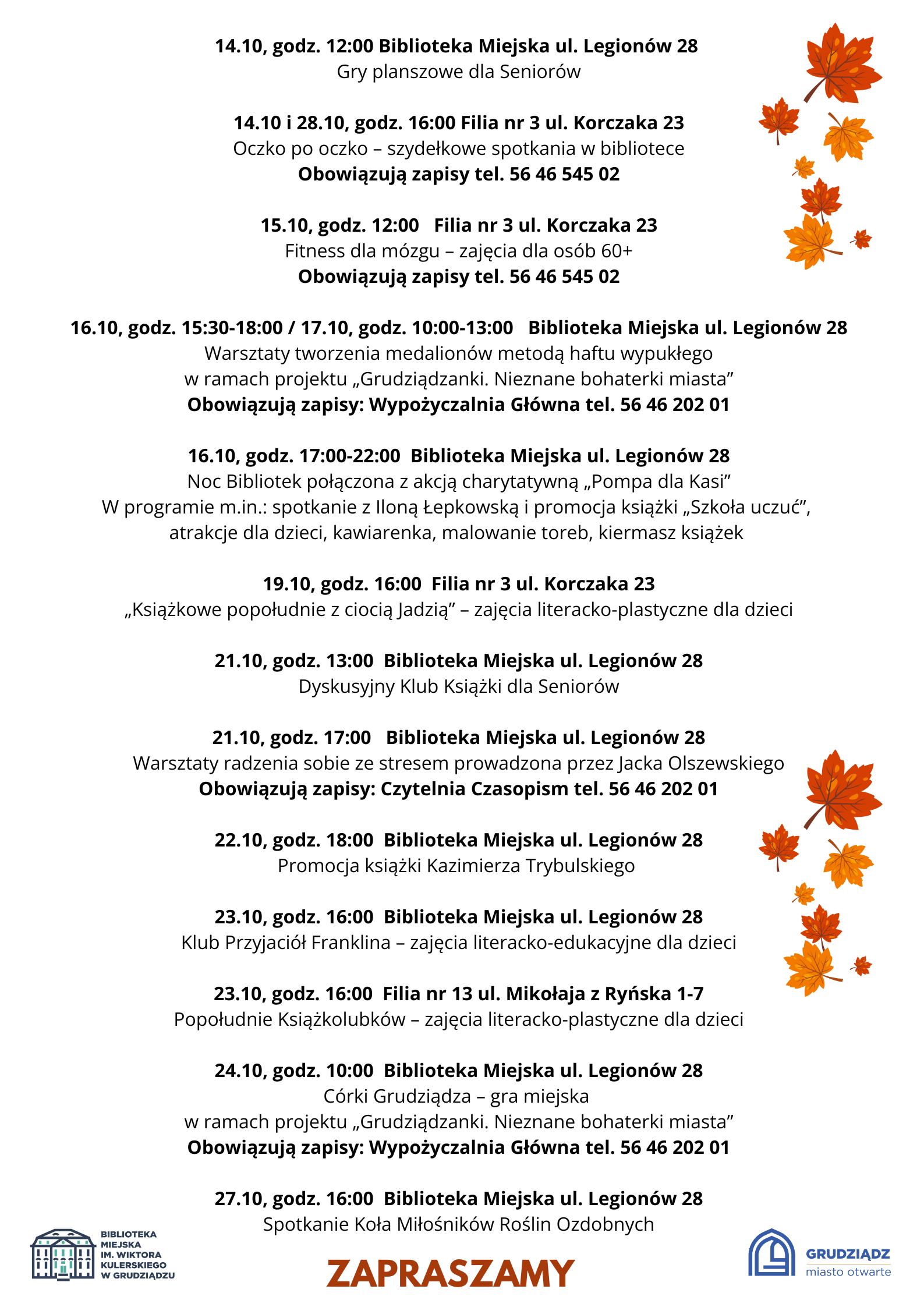 Grafika przedstawia plakat wydarzenia.