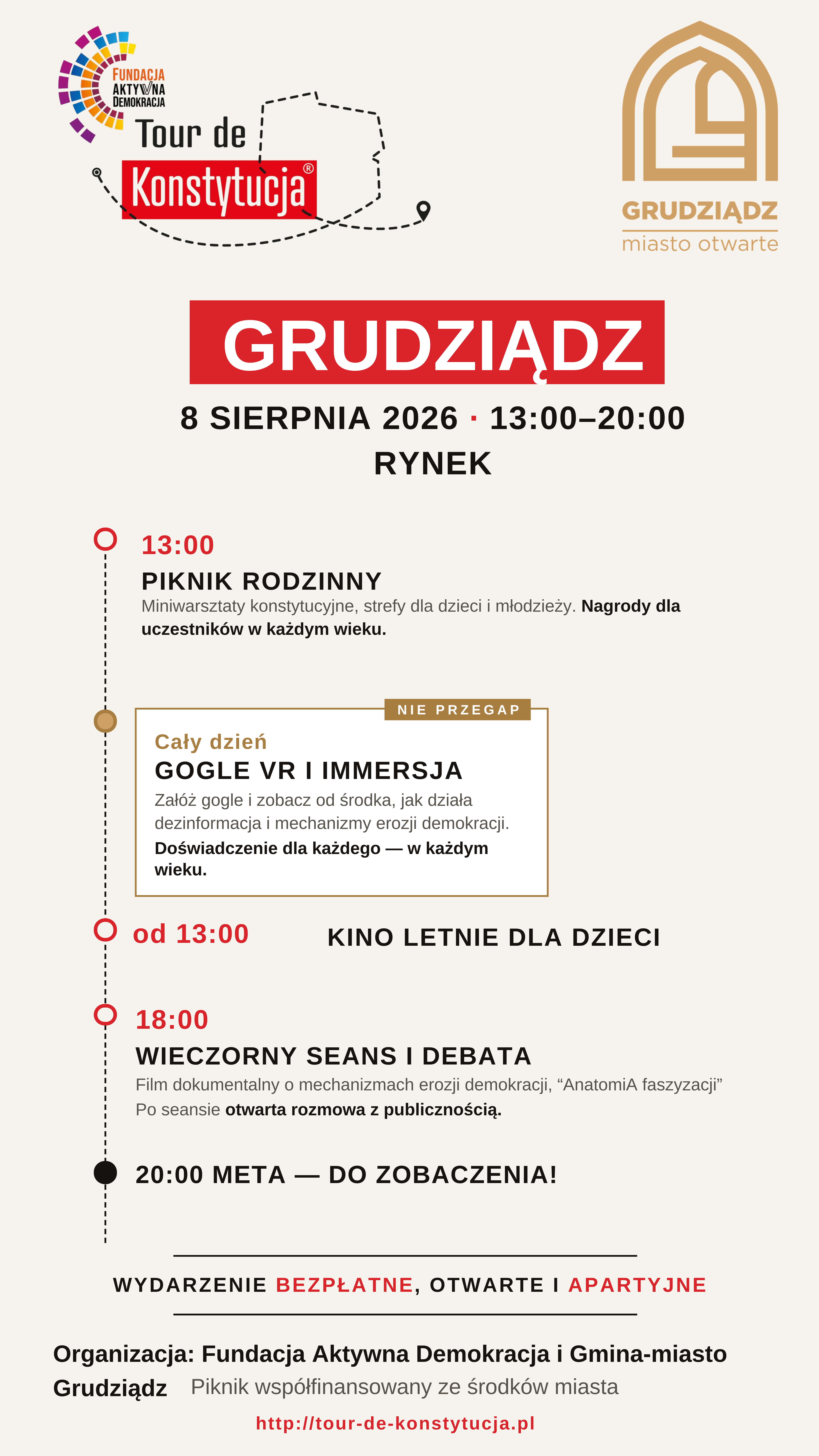 Grafika przedstawia plakat wydarzenia.