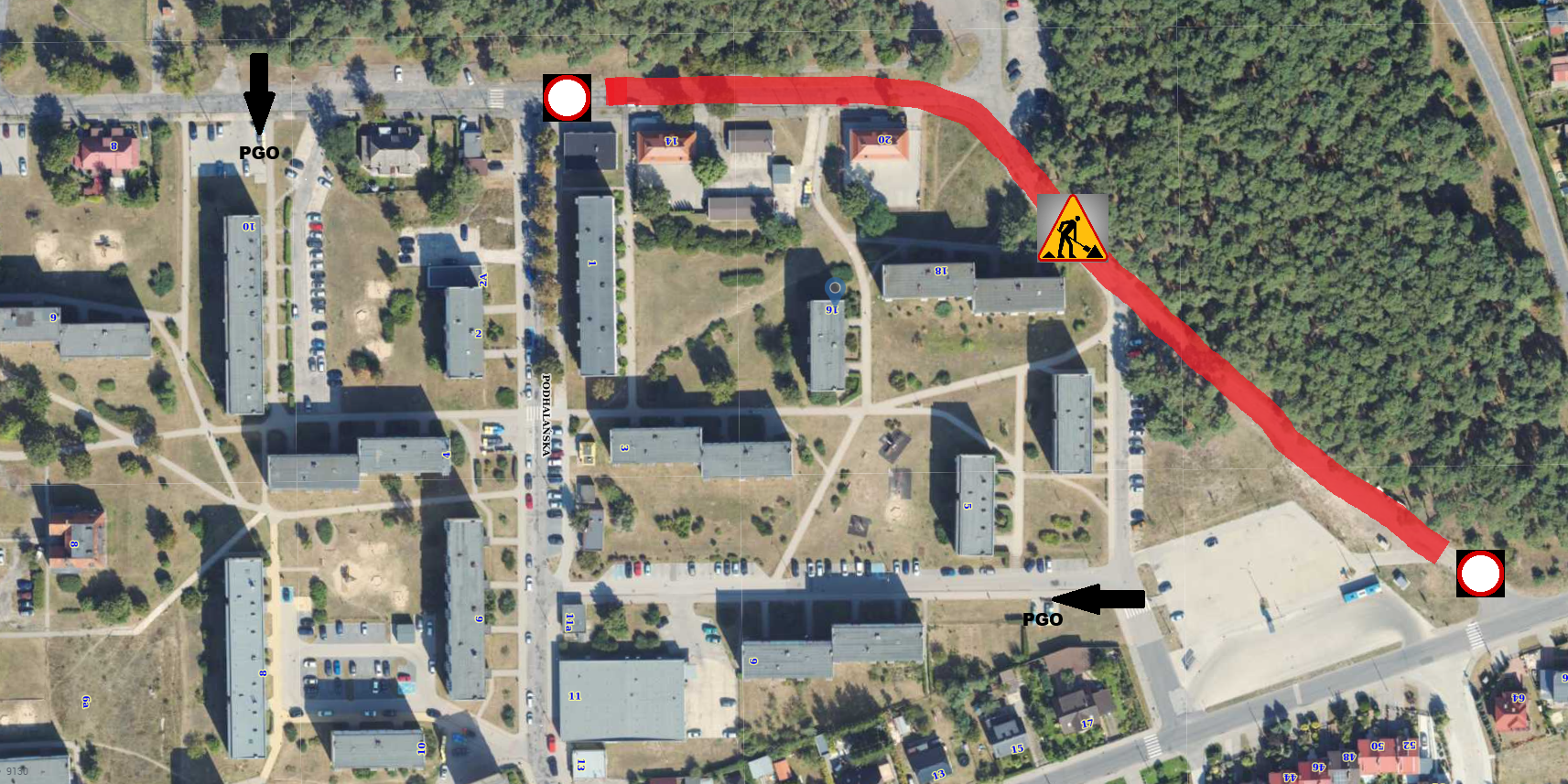 Grafika przedstawia pojemniki na odpady.