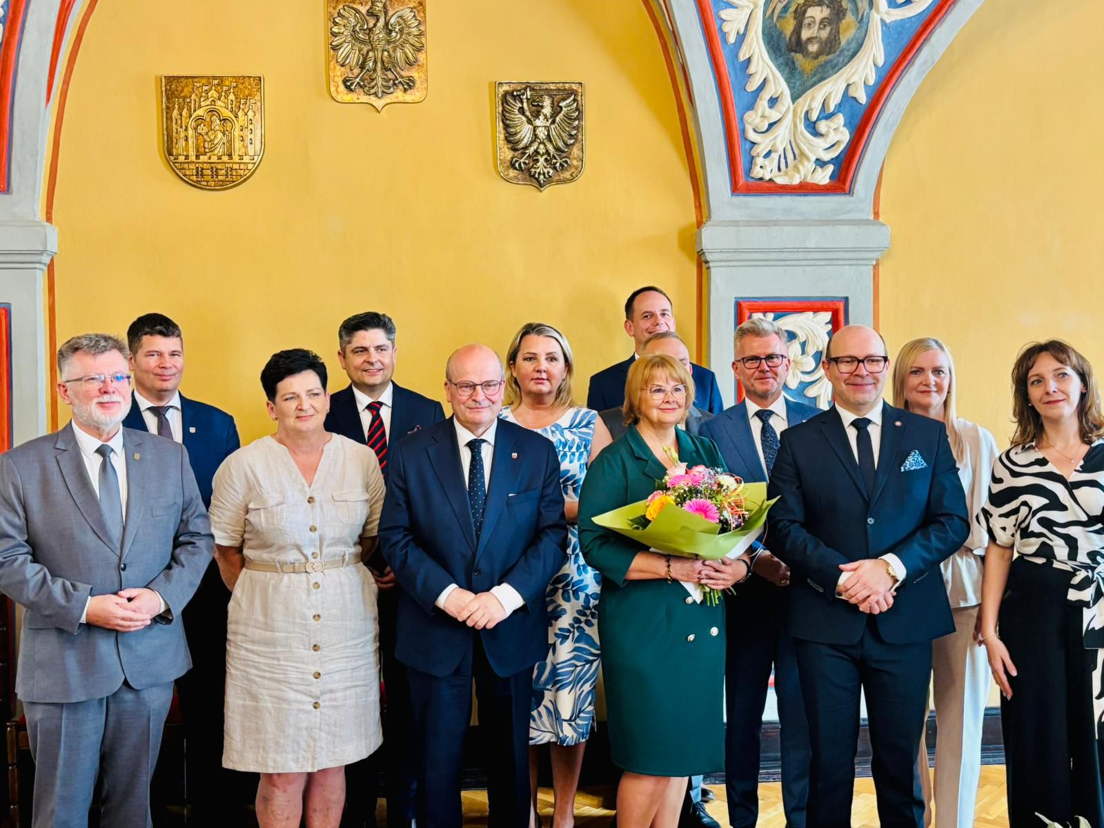 Zdjęcie grupowe uczestników wydarzenia.