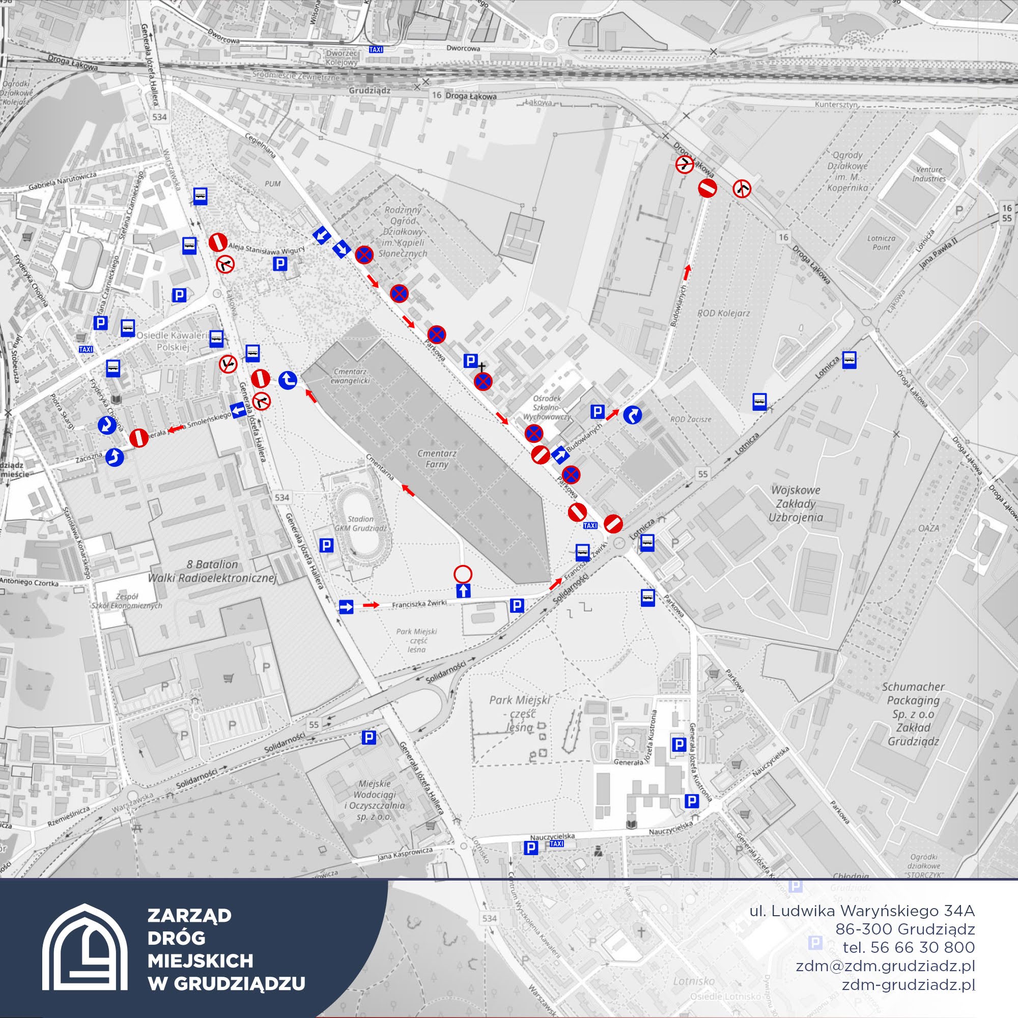 Grafika przedstawia mapkę.