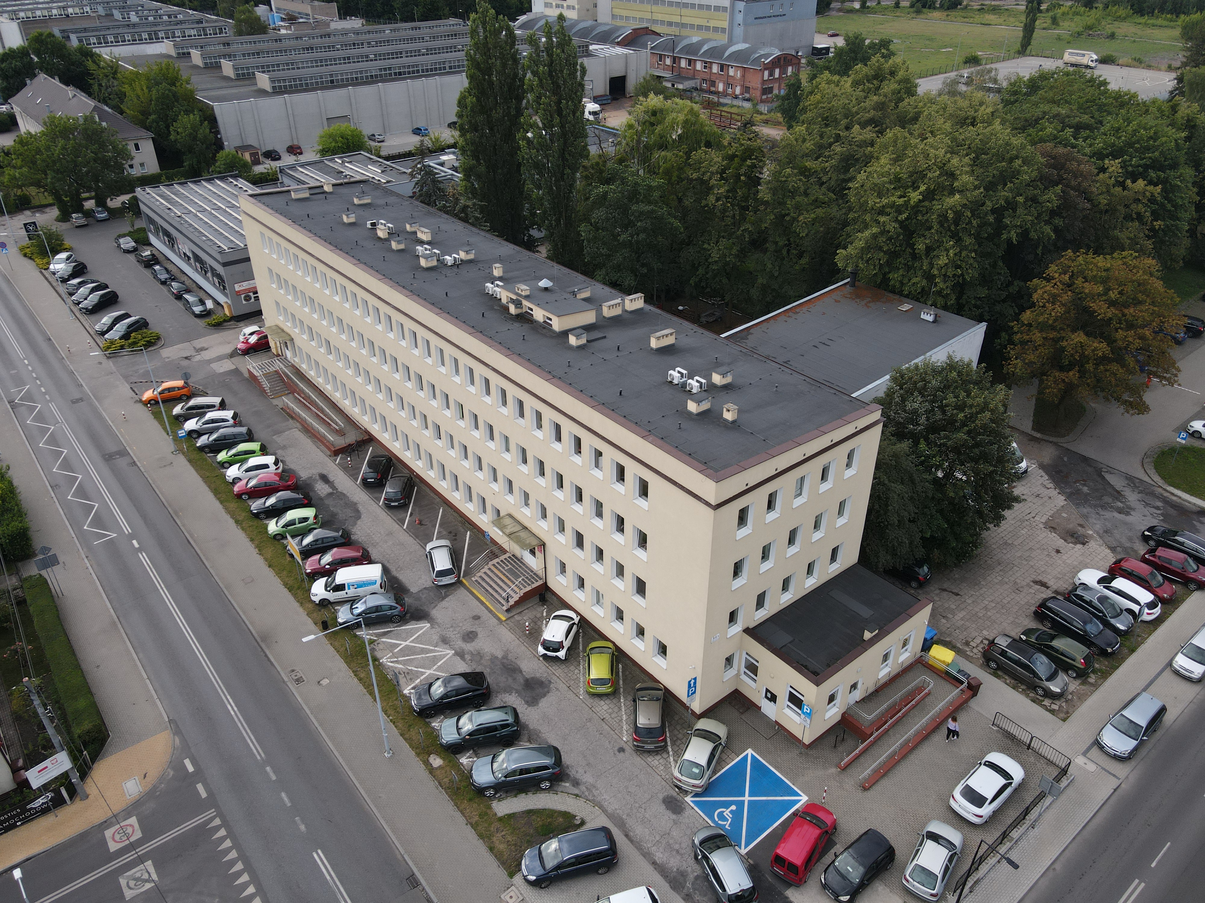 Zdjęcie przedstawiające budynek Miejski Ośrodek Pomocy Rodzinie w Grudziądzu