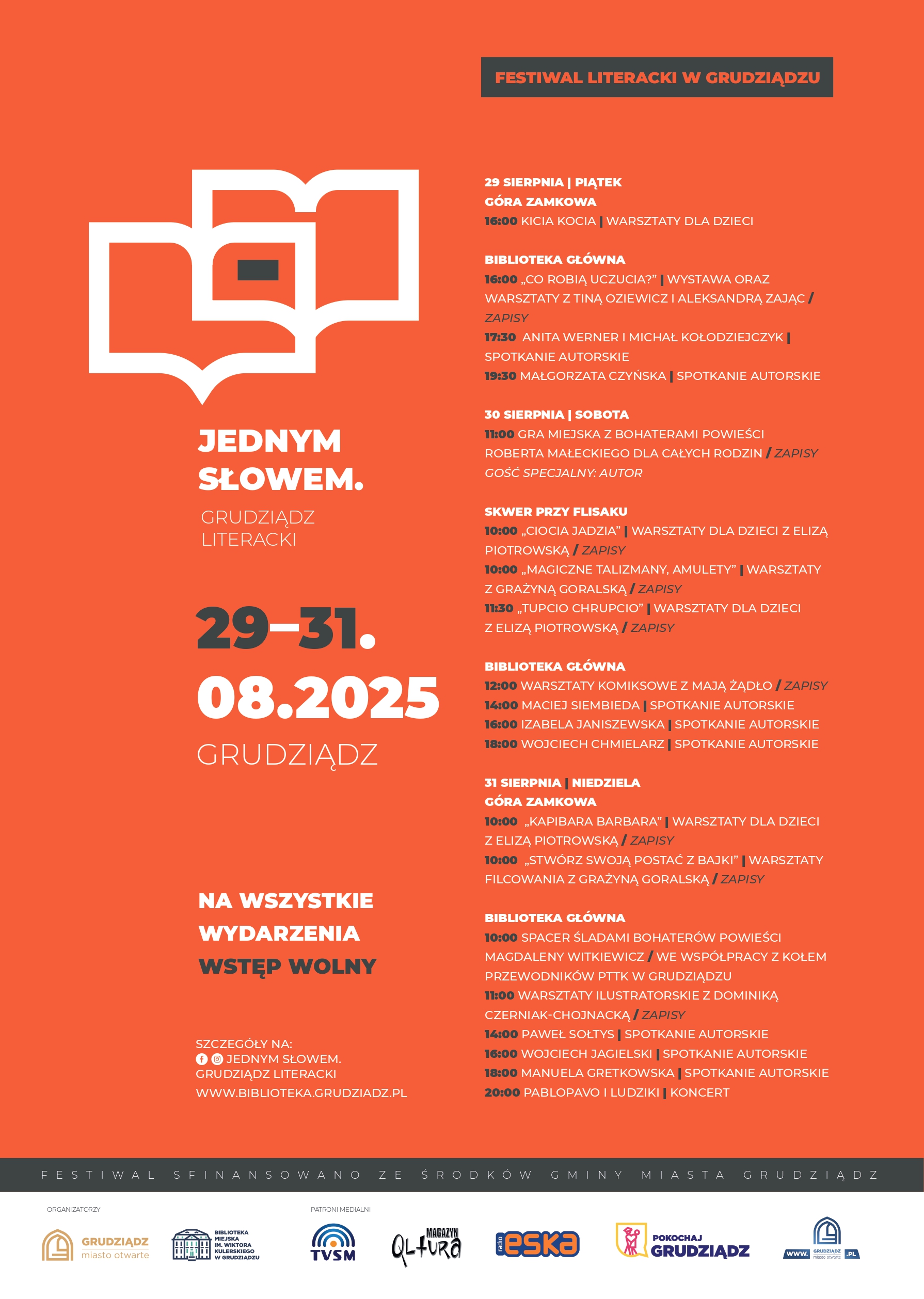 Grafika przedstawia plakat wydarzenia.