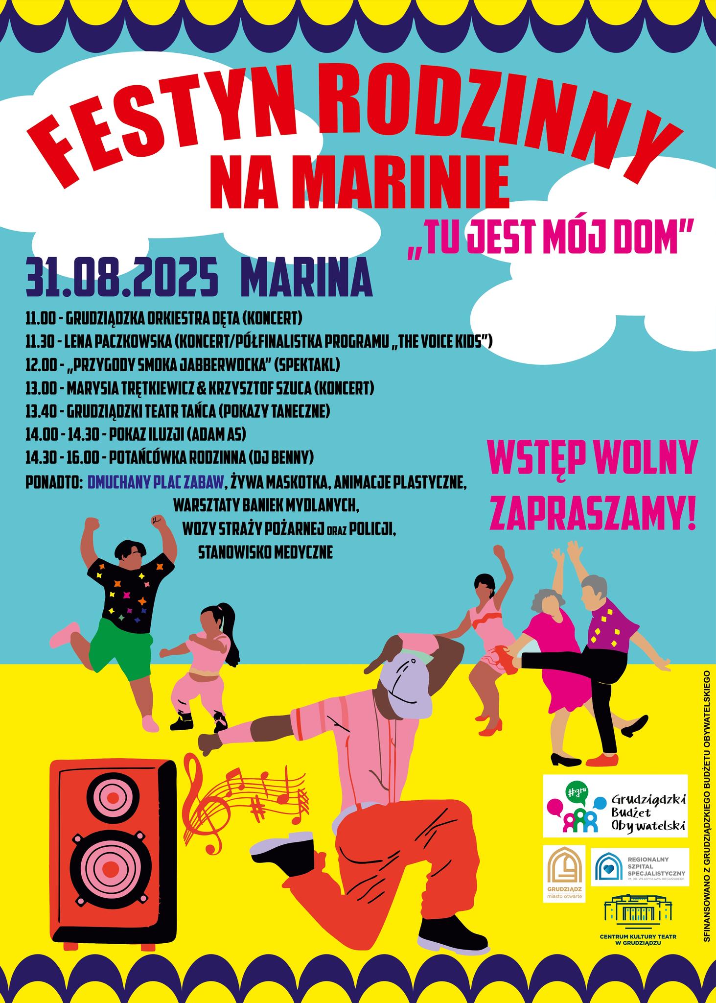 Grafika przedstawia plakat wydarzenia.