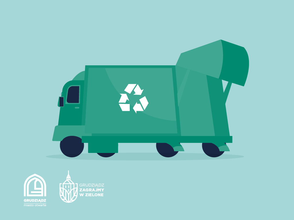 Grafika przedstawia śmieriarkę. 