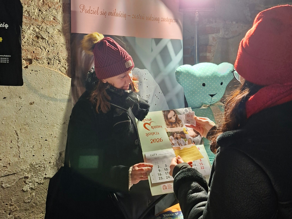 Fotografia przedstawia pracowników MOPR.