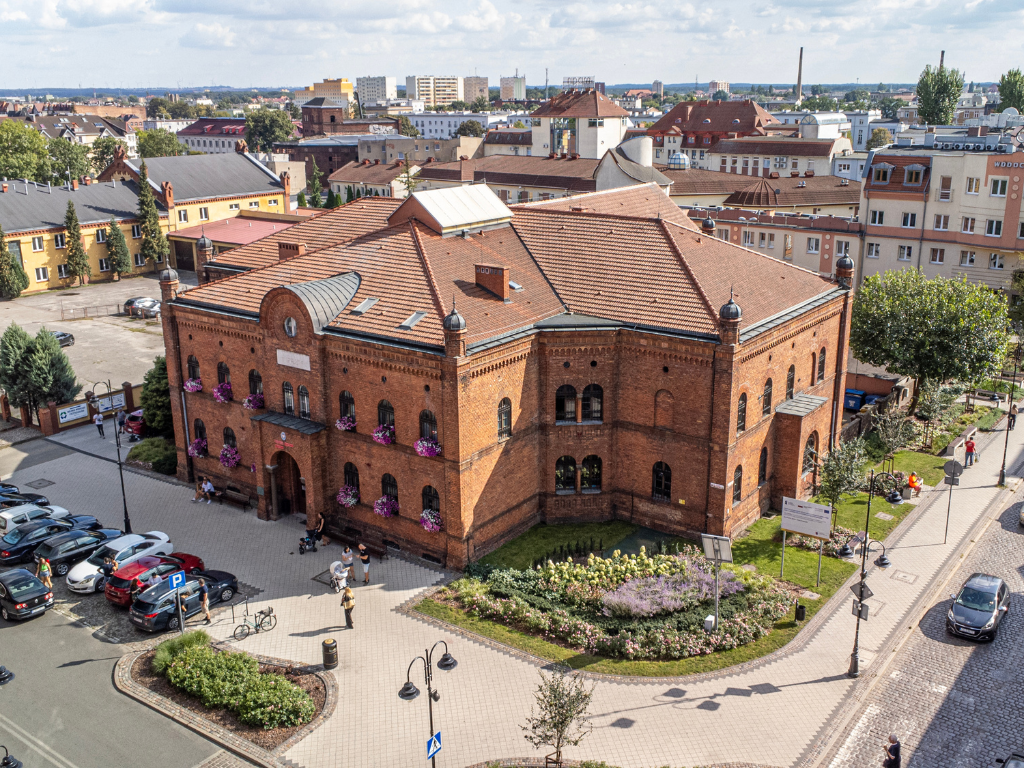 Fotografia przedstawia budynek Urzędu Stanu Cywilnego. 