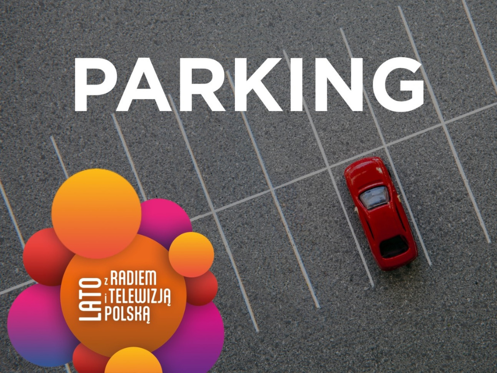 Grafika przedstawia parking.