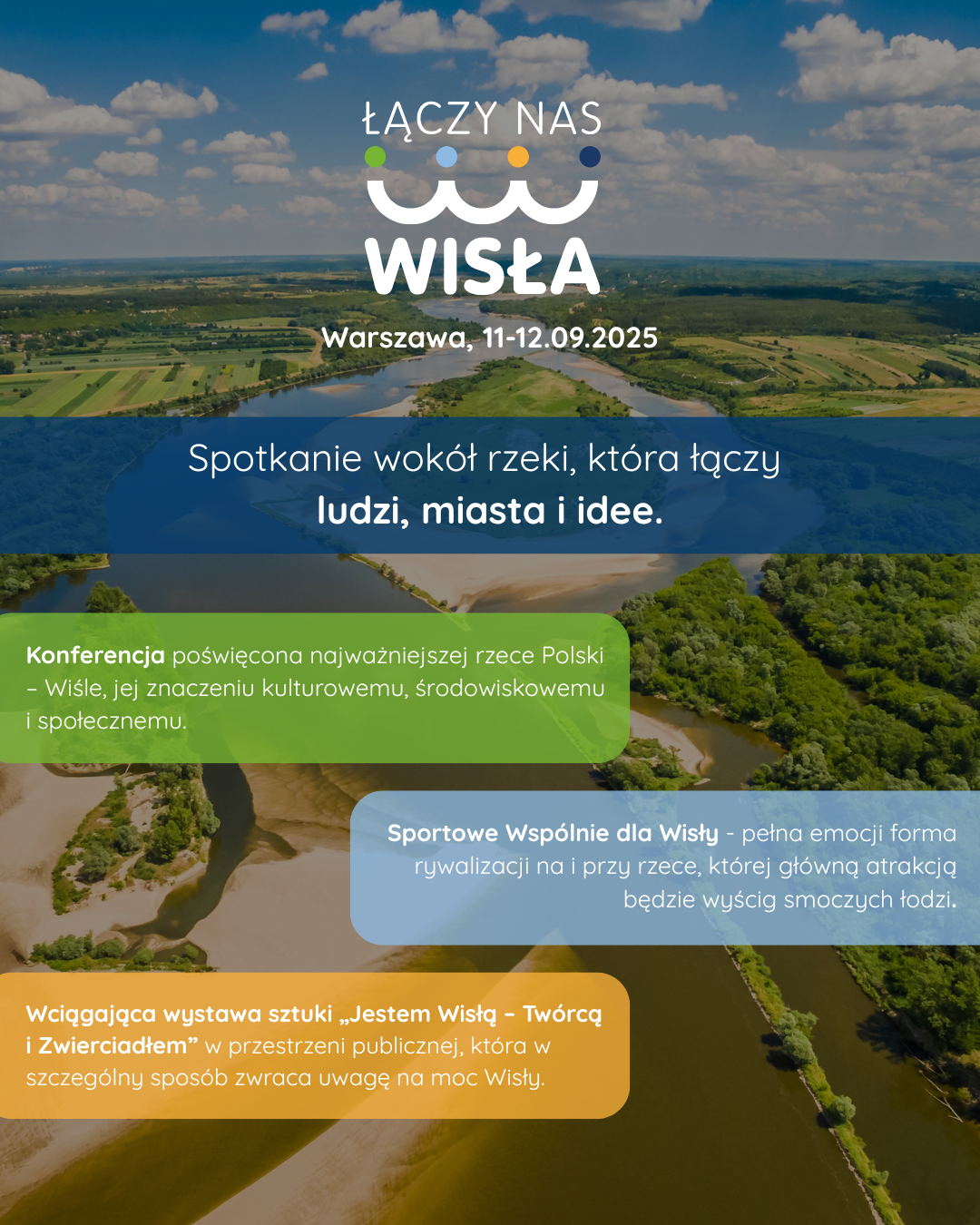 Grafika z informacjami dotyczącymi konferencji.