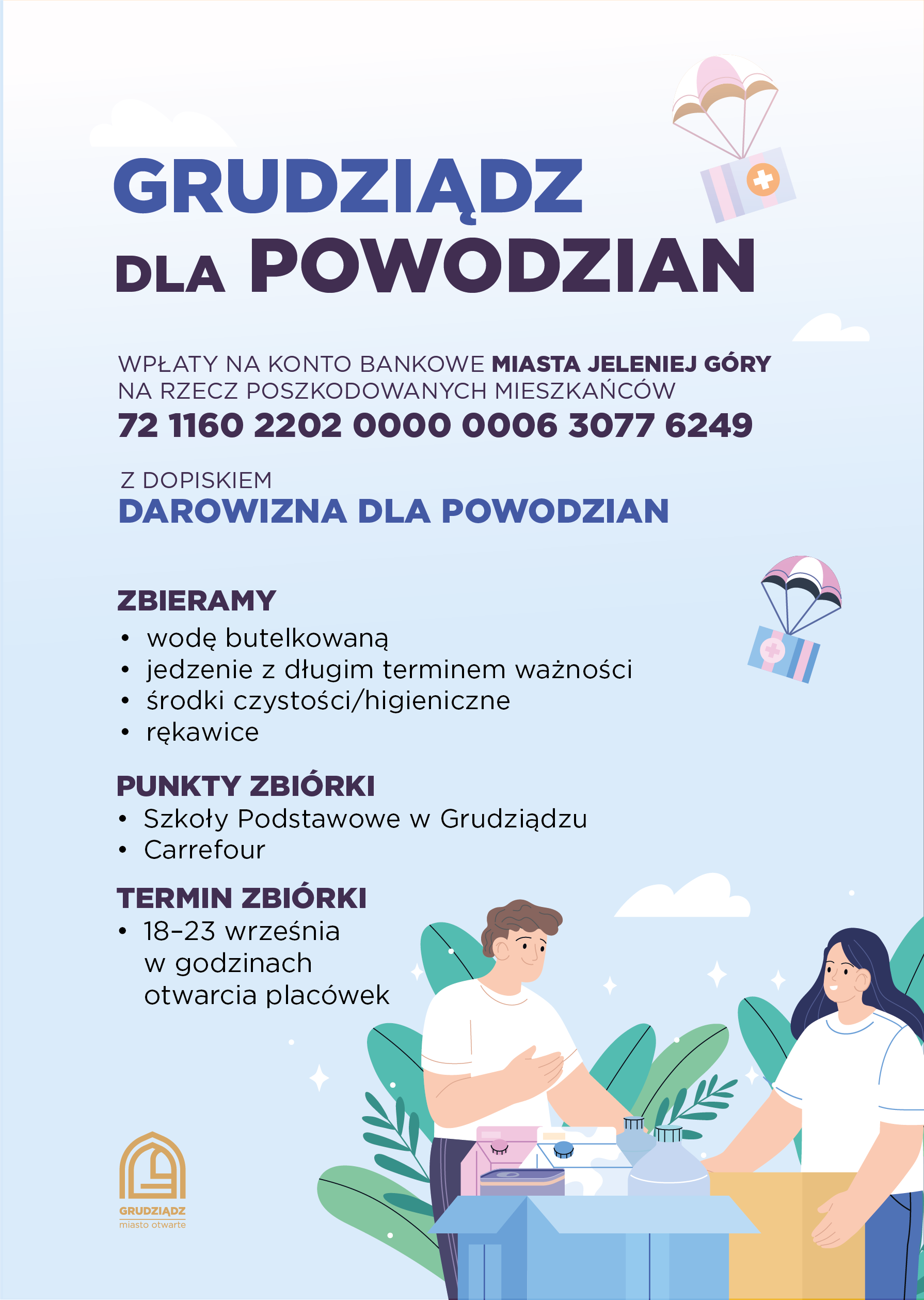 Grafika przedstawia plakat akcji