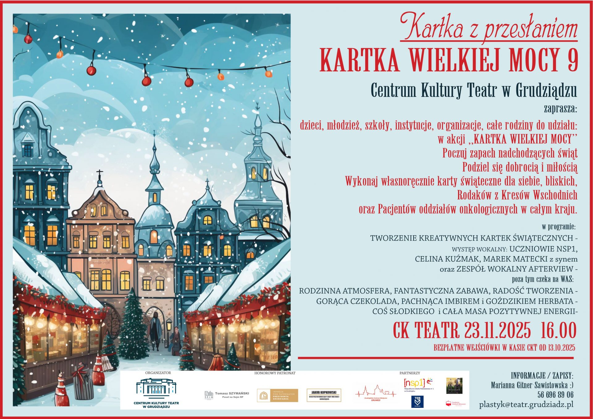 Grafika przedstawia plakat wydarzenia.