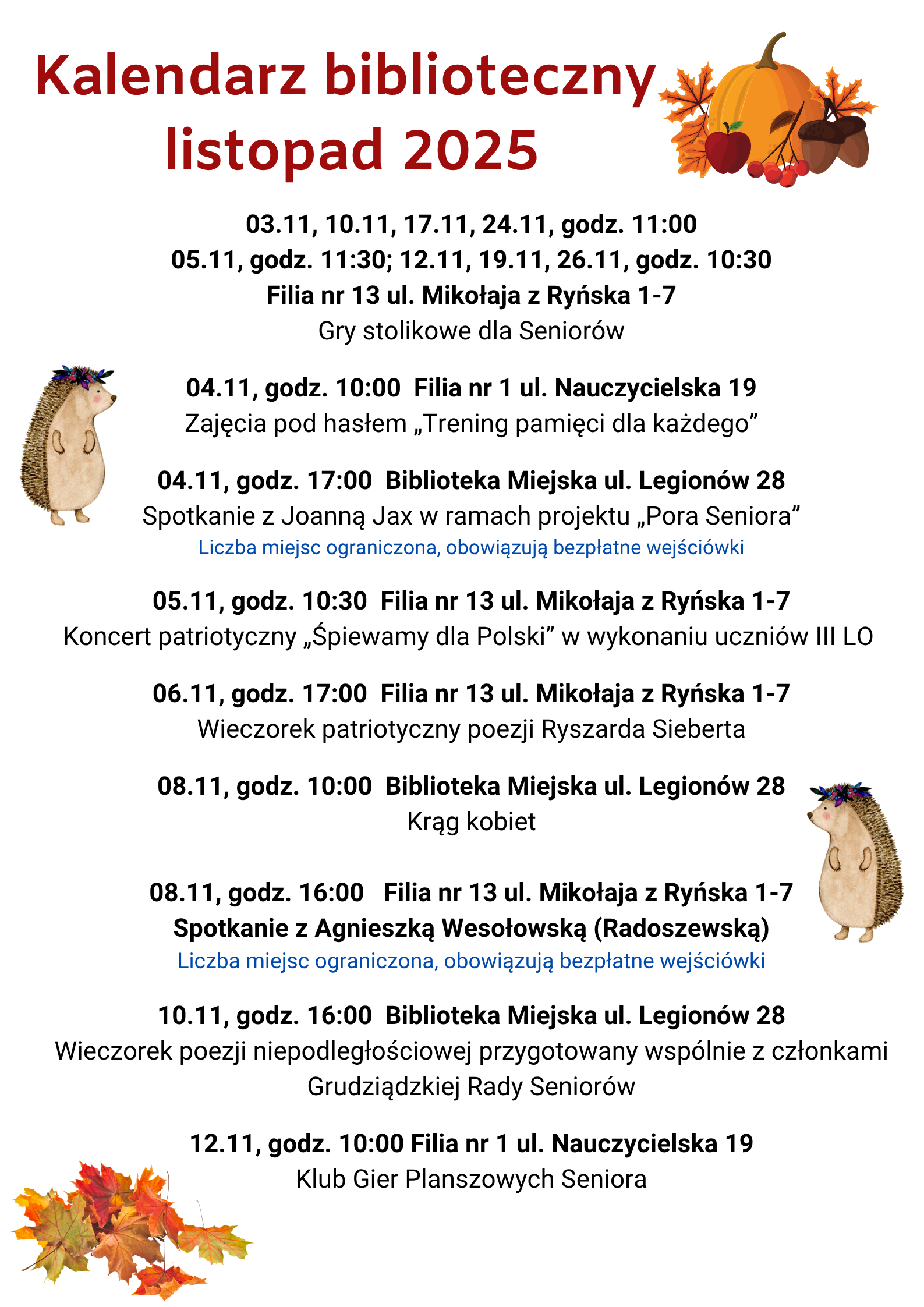 Grafika przedstawia plakat wydarzenia.