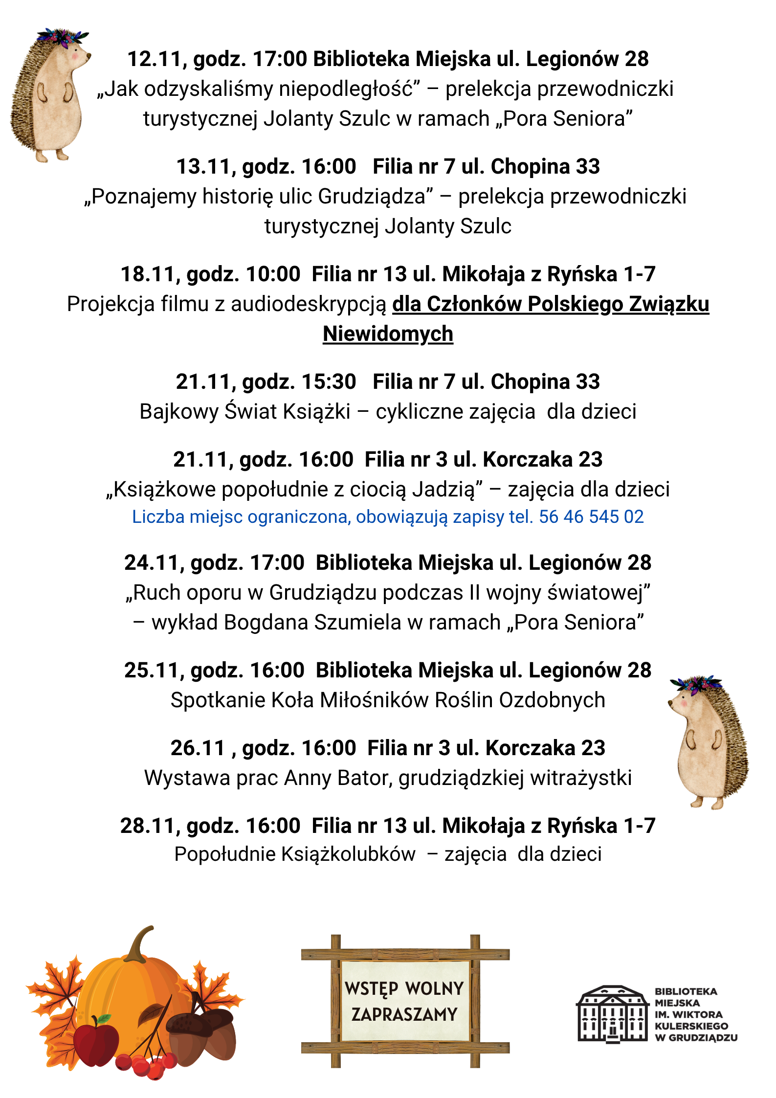 Grafika przedstawia plakat wydarzenia.