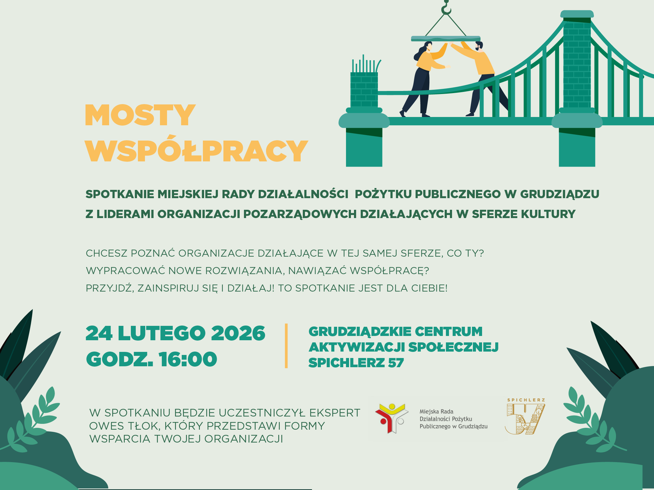 Grafika przedstawia plakat wydarzenia.