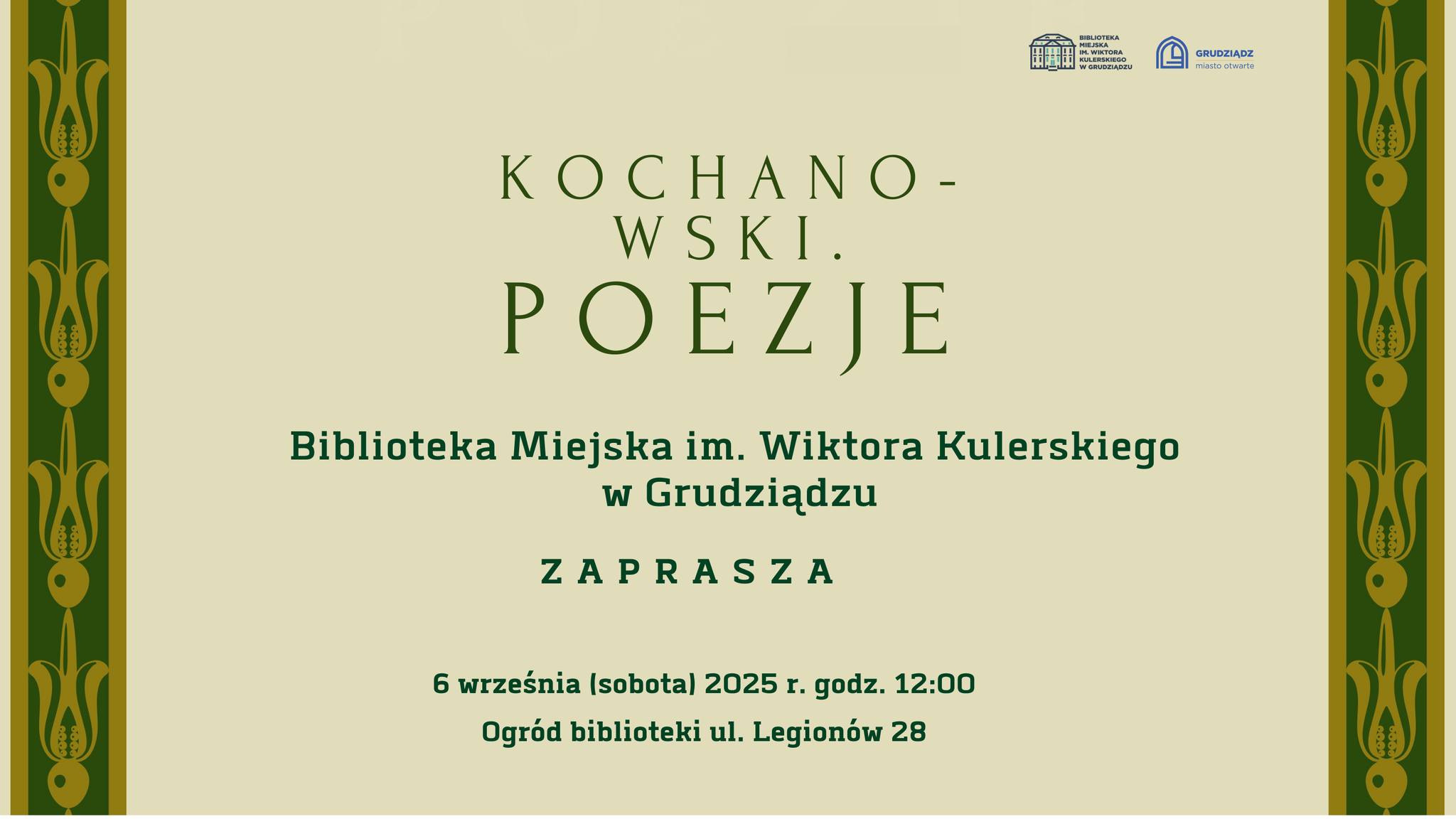Grafika przedstawia plakat wydarzenia.