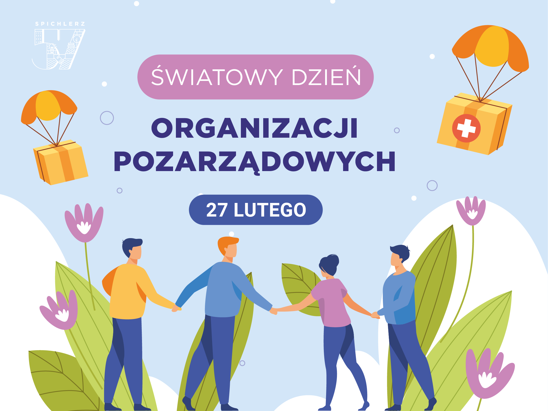 Grafika dotycząca Światowego Dnia Organizacji Pozarządowych
