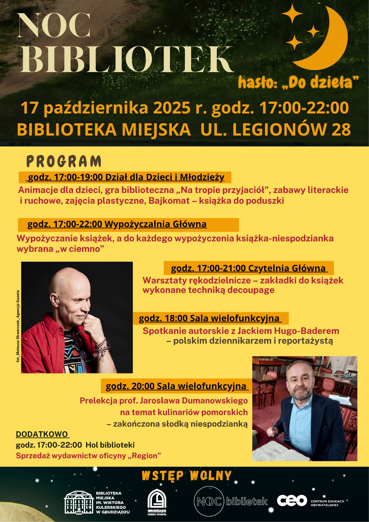Grafika przedstawia plakat wydarzenia.