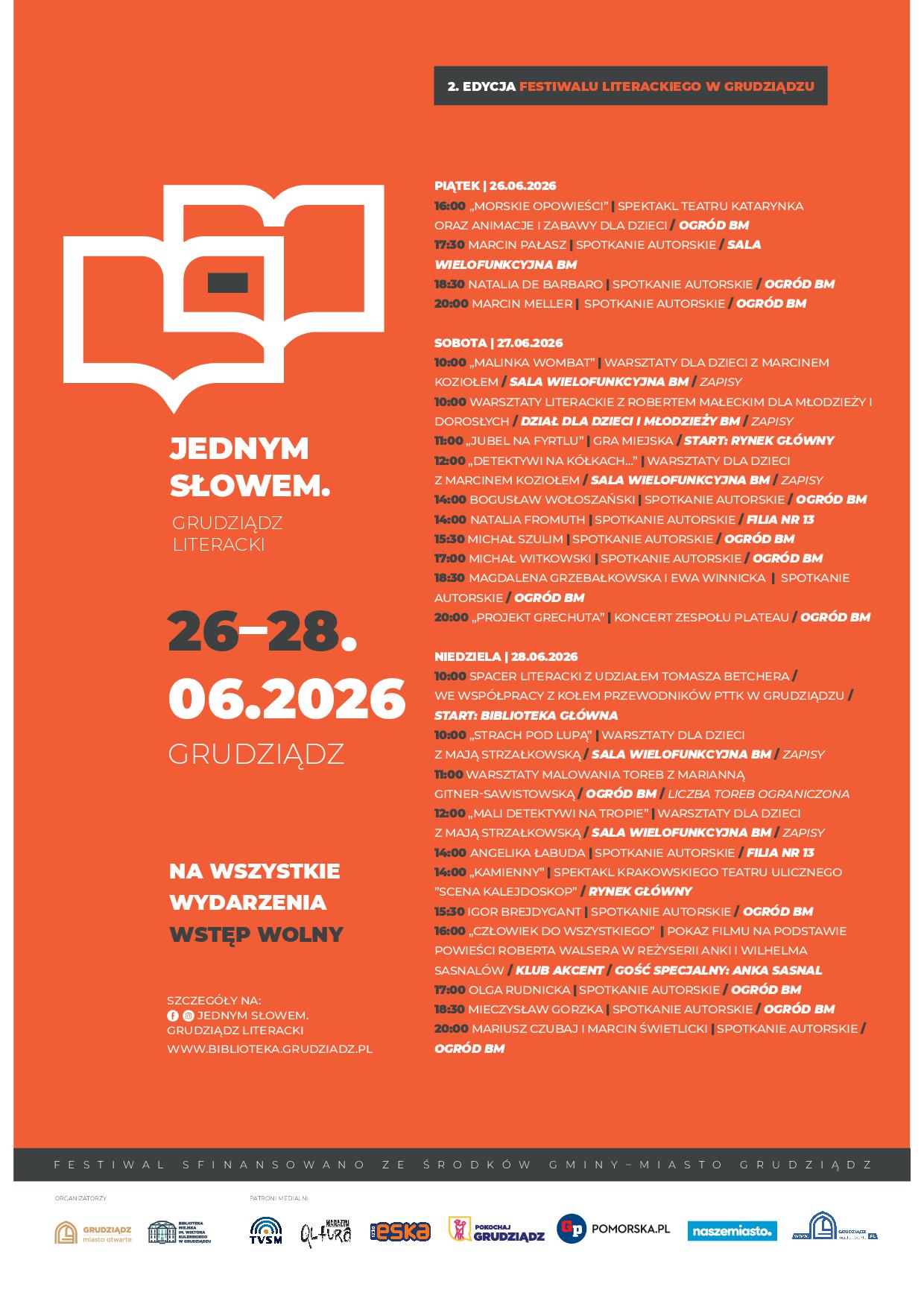 Grafika przedstawia plakat wydarzenia.