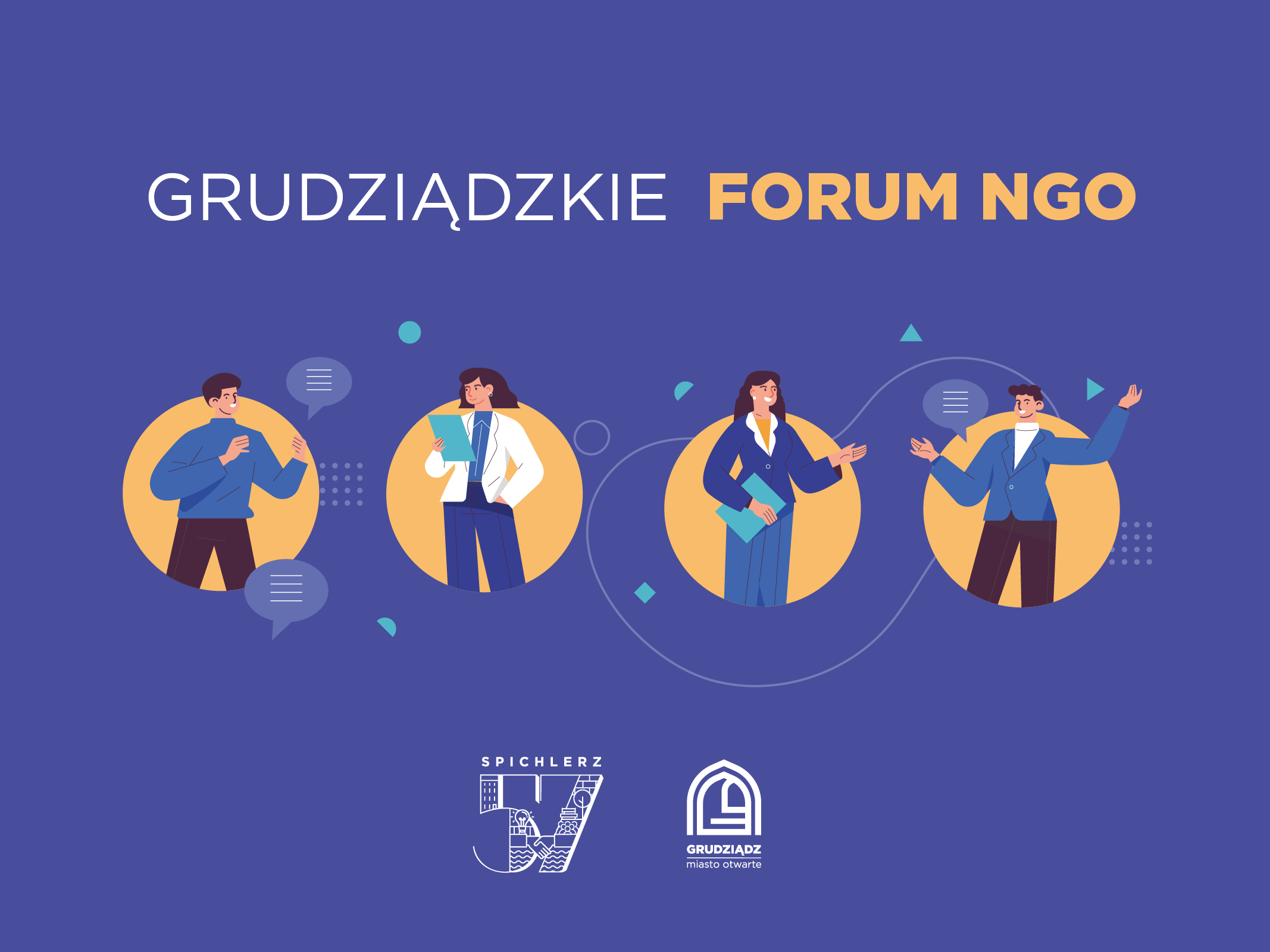Plakat Grudziadzkiego Forum NGO