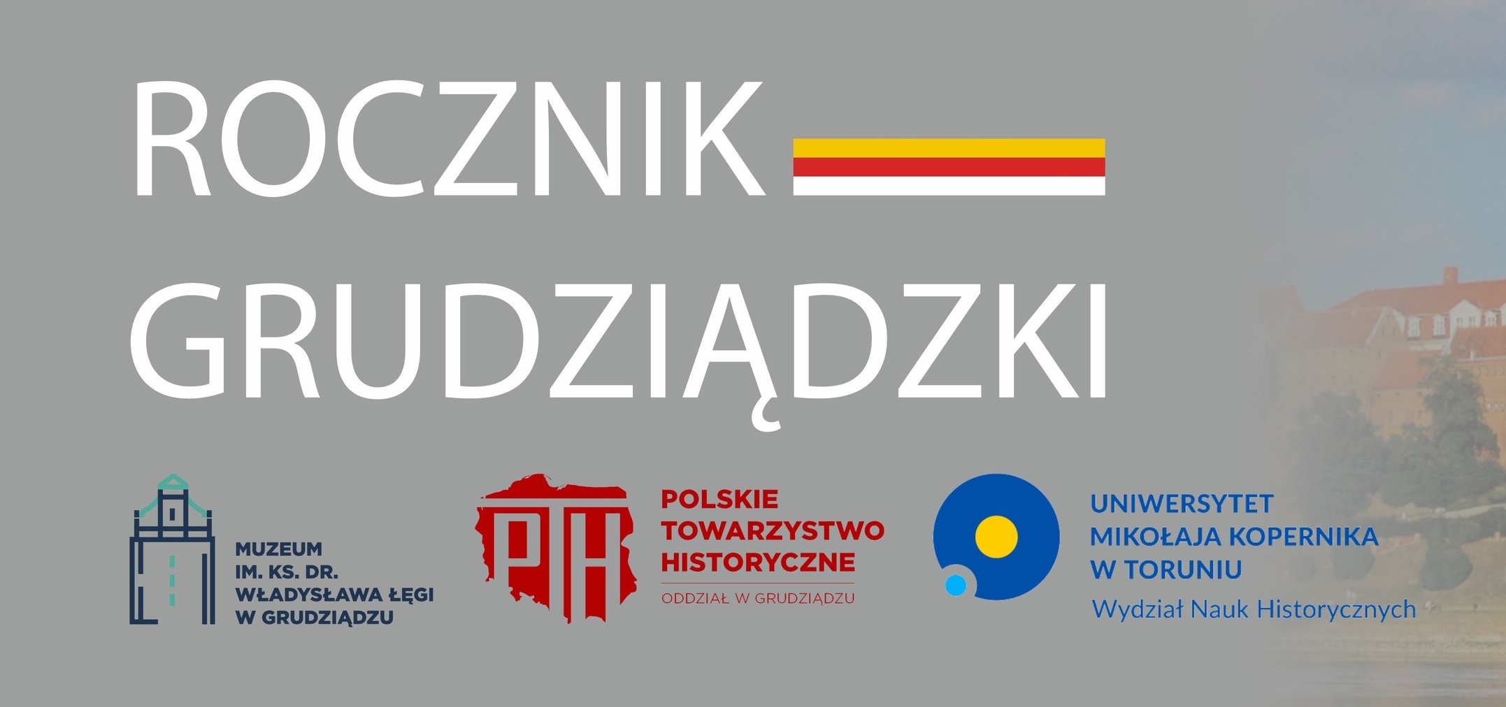 Grafika przedstawia nazwę wydawnictwa - Rocznik Grudziądzki