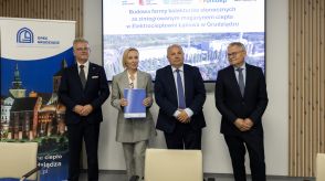 W OPEC GRUDZIĄDZ podpisano umowę z firmą Unibep S.A. na budowę farmy kolektorów słonecznych ze zintegrowanym magazynem ciepła przy Elektrociepłowni Łąkowa