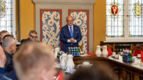 Fotografia przedstawia prezydenta Grudziądza.