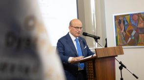 Fotografia przedstawia prezydenta Grudziądza.